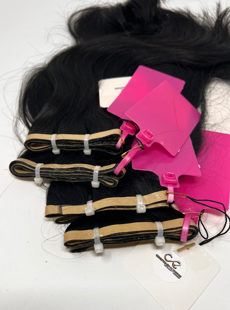 Long Tapes Raw Vietnamese Natural WavyStraight