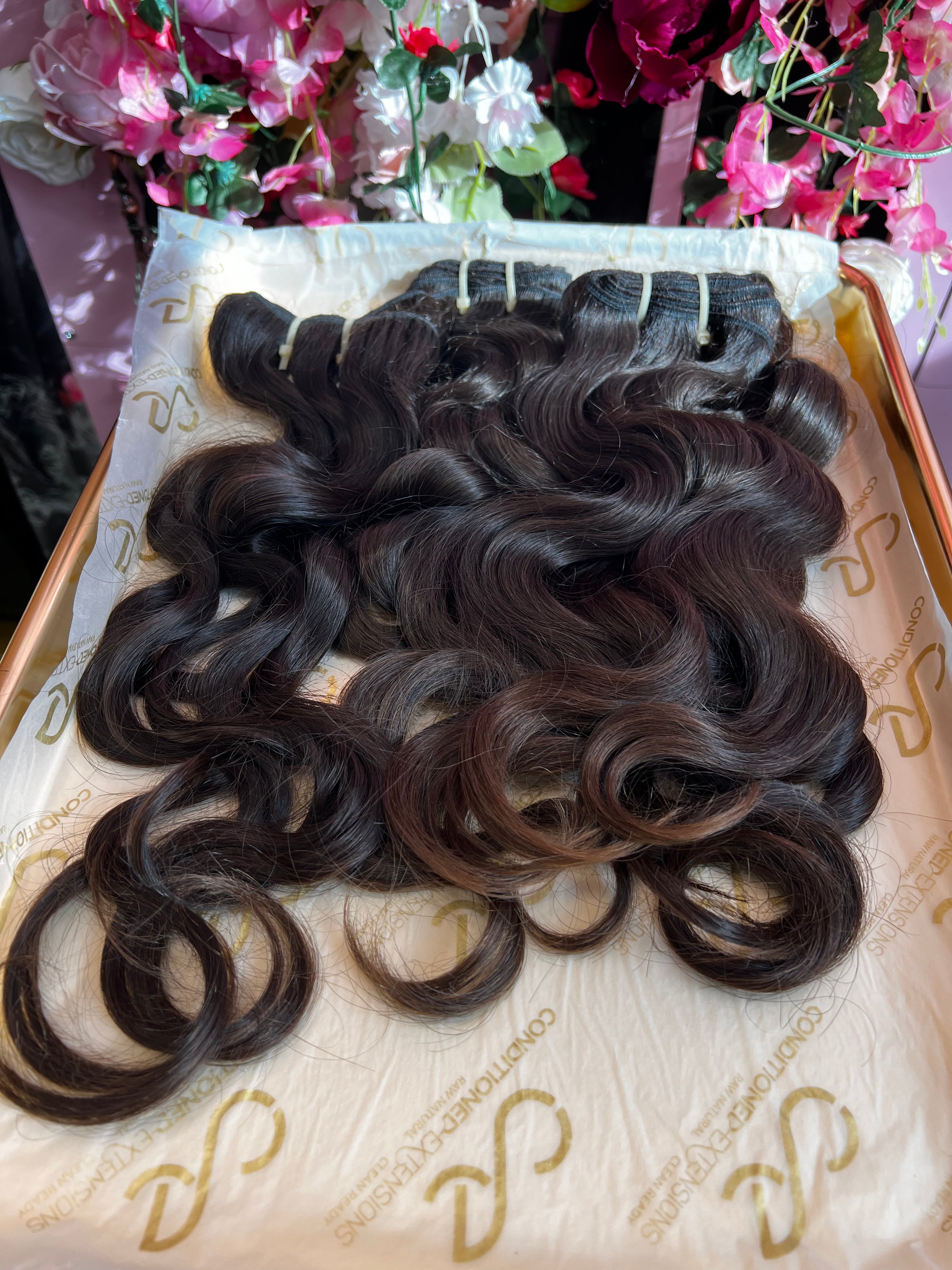 Raw Indian Temple Natural Wavy