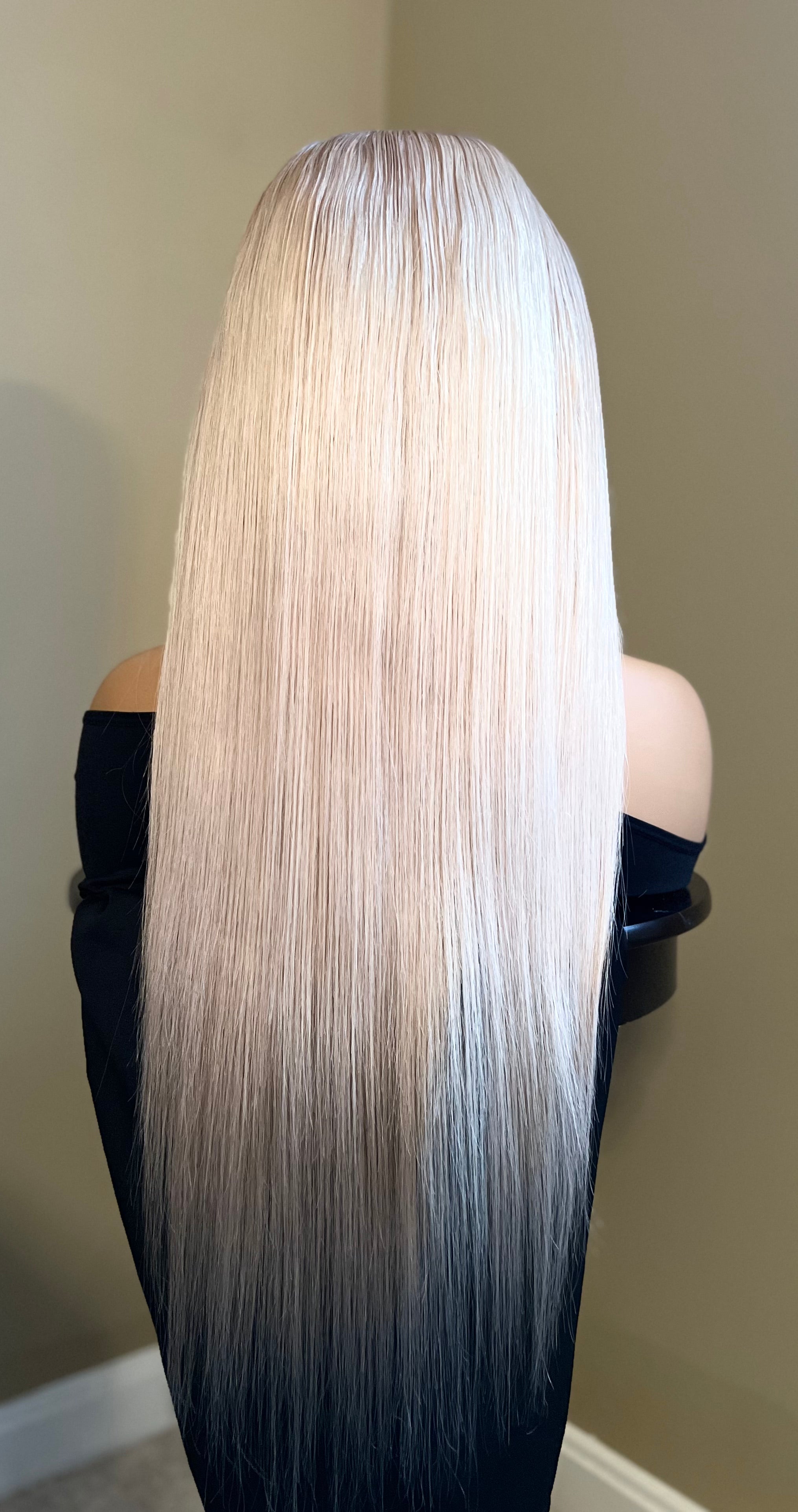 Ash Blonde Goddess Frontal Wig 24-26"