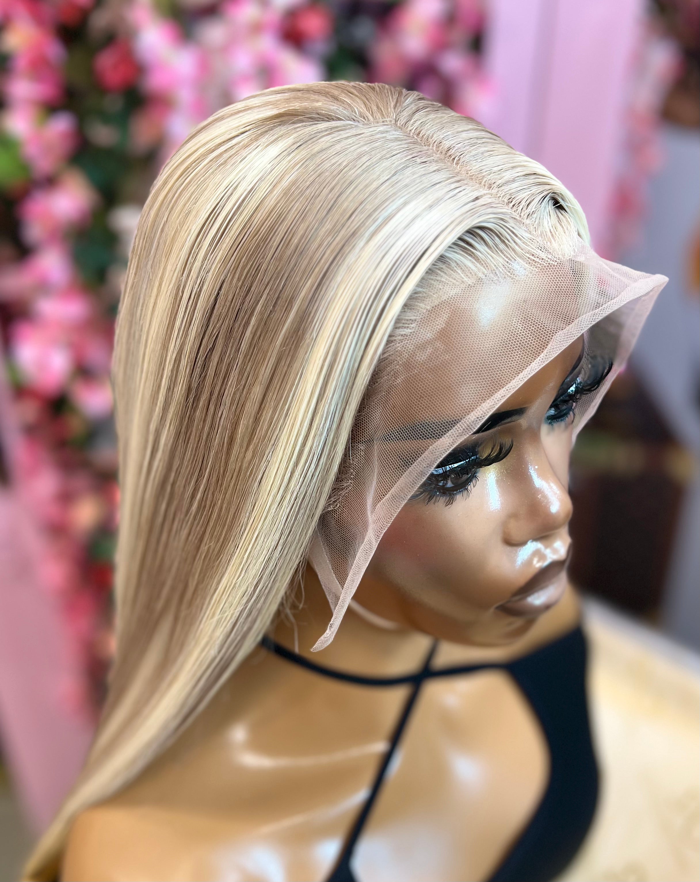 30+" ASH BLONDE HIGHLIGHT 13X6 FRONTAL WIG