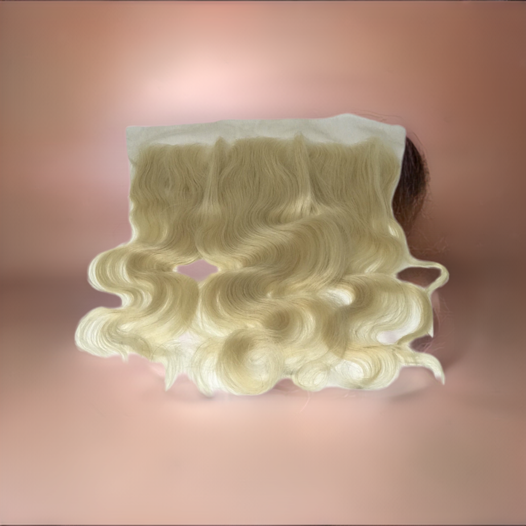 613 Brazilian Blonde Body Wave Frontal